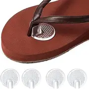 (Style 2) - 3Pairs Soft Silicone Flip Gel Cushions Pad Toe Protectors for Thong Sandal Flip Flop Gel Inserts Guards Insoles Shoes Grip Pads (Style 2)