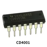 在飛比找蝦皮購物優惠-Ic CD4501BE cmos Quad ic邏輯2輸入原