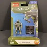 Mega Construx Halo Universe Heroes Series 15 Ramos (ODST) Mini Figure UNSC New