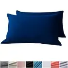 2X 1500TC Ultra Soft Cover Pillow Protector European Standard Queen King Case