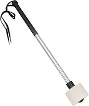 Kisangel Snare Drum Felt Drum Sticks Durable Steel and Felt Mallets for Percussion Performance Slip Design for Enhanced Control and Precision
