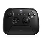 8Bitdo Ultimate Bluetooth Controller with Charging Dock, Wireless Pro Controller with Hall Effect Sensing Joystick, Compatible with Switch, Windows and Steam Deck (Black)