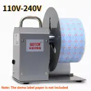 Two-way Rewinding Machine Tool 90-180mm Automatic Label Rewinder Bar Code Tags