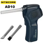 NITECORE AD10 Electric Air Duster Blower Camera Lens Cleaning Kit with 3 Nozzles