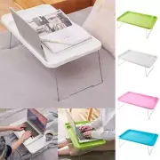 Folding Laptop Table Portable Bed Table Lap Desk Breakfast Tray Table Space Save