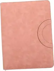 CAXUSD Document Holder with Zipper Portable PU Organizer for Birth Certificates Passports Marriage Documents Compact Travel Storage Bag