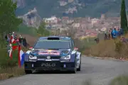 WRC Rally of Spain Catalunya 2015 Jari Matti Latvala VW action Old Photo 1