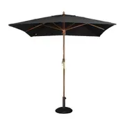 Bolero Square Outdoor Umbrella 2.5m Black - Outdoor Umbrellas (GH990) - GH990
