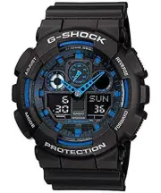 CASIO Watch G-SHOCK Antimagnetic Watch (JIS Type 1) GA-100-1A2 Men's Pa