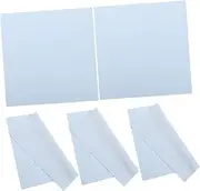 LOLIPPYY 5pcs Violin Polish Cloth Soft Cleaning Cloth Instrument Cleaning Cloths Soft Cloths for Violin Guitar and Other String Instruments for Polishing and Dust Removal