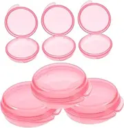 DEARMAMY 6Pcs Portable Pill Organizer Dispenser Travel Medicine Storage Case Airtight Design for Daily Use for Vitamins and Medication Easy to Carry