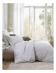 [Private Collection] Arlet Stone Quilt Cover Set in Grey