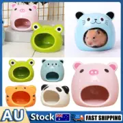 Ceramic Hamster House Adorable And Refreshing Multiple Color Choices Perfect AN