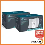 2x TP-Link CPE610 5GHz 300Mbps 23dBi Outdoor Wireless Access Point Long Range