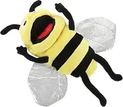 Vaguelly Plush Bee Hand Puppet for Interactive Decorative for Storytelling and Play Enhances Parent Bonding Motor Skills and Imagination for Home Classroom and Learning