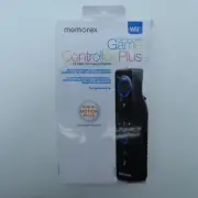Memorex Game Controller Motion Plus For Nintendo Wii Black New