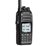 LANCHONLH HG-UV78 VHF UHF Radio 10W 3KM Walkie Talkie w/ PTT Bluetooth Ring