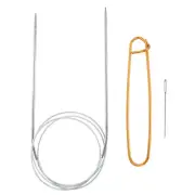 40" Circular Knitting Needles US 3/3.0mm Needles 5.51" Stainless Steel