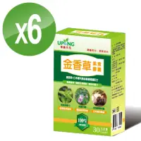 在飛比找momo購物網優惠-【湧鵬生技】金香草素食膠囊6入組(金香草 療肺草 日本專利黑