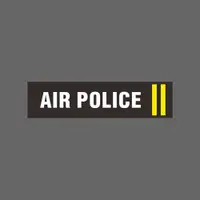 在飛比找蝦皮購物優惠-航警 Air police 橫幅 航空 防水防曬3M貼紙 尺