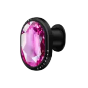PowerThru Wireless Car Charger Wireless Car Charger MagSafe Compatible Ruby Gemstone