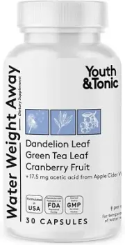 Water Weight Away Pills to Relief Ankle Swelling & Belly Bloat Reducing Waist