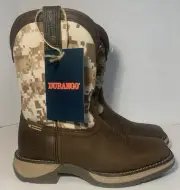 Durango Children's Lil' Rebel Desert Camo Square Toe Boots DBT0208C Size 1M