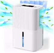 Portable Dehumidifier for Basement & Bathroom 91 OZ Tank Capacity 900 sq.ft Area