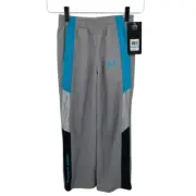 Under Armour Allseasongear Kids Boy Gray 100% Polyester Athletic Pant Youth 5