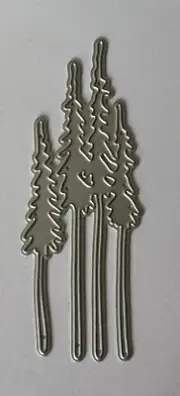 Pine Tree Metal Cutting Die Cards Scrapbook Journal #4104 - Tonya