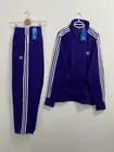 Adidas Originals Classics Firebird Tracksuit Collegiate Purple White Size 3XL