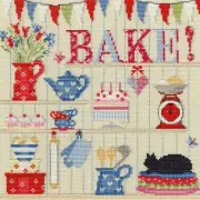 Cross-stitch kit Bake XH8 bothy threads