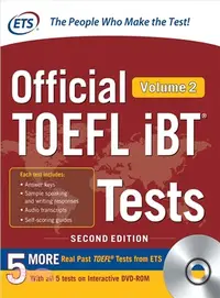 在飛比找三民網路書店優惠-Official Toefl Ibt Tests