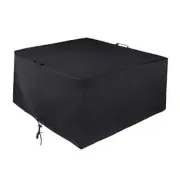 Square Fire Pit Cover 38 Inch, Heavy Duty Waterproof Square 38"L x 38"W x 18"H