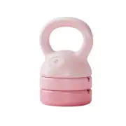 NNETM Adjustable Weight Kettlebell - 12lb Versatile Fitness Essential(Pink)