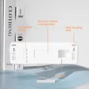 Large Digital Wall Clock Temperature And Humidity Week Display Table Alarm C _sh