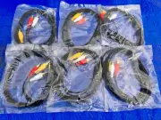 Audio / Video Cable - 3' - 3.5mm Stereo to 3 - Male RCA (pack of 6)