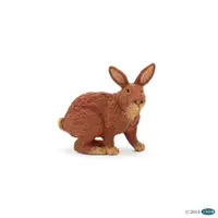 在飛比找蝦皮購物優惠-動物模型 PAPO 野兔 棕兔 (絕版)