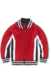 New Kids Red/Black/White Jordan Craig (Chicago) Track Set Size 6 Brand New!