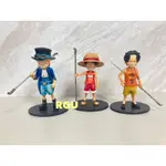 正版 二手 現貨 海賊王 三兄弟 魯夫 艾斯 薩波 DXF 小時候 童年 景品 公仔 RGU0054