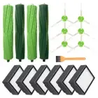 For iRobot Roo/mba i7 i7+i7 Plus i8 E5 E6 E7 Replacement Parts Brush Filters Bag