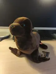 Wild Republic Brown Seal Sea Lion Plush 12" Long & 10" Tall NWT
