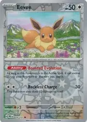 Pokemon - Eevee 074/131 Prismatic Evolutions – Reverse Foil Single Card