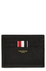 Thom Browne Leather Card Case