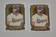 JUSTIN FOSCUE (2) RC 2024 ALLEN GINTER #253 TEXAS RANGERS