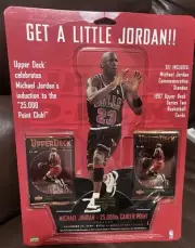 1997 NBA Michael Jordan Upper Deck 25,000 Point Club Card Set - unopened