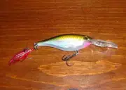 Rapala X-RAP Shad Rap XRSR08-O, 1/2 Oz., 3-1/8", Dives 7-15 Ft., O-Olive