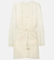 [Frame] Frame Lace cotton minidress AU 12 beige