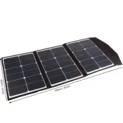90W Portable Solar Charger Kit Foldable Solar Panel For Outdoor Camping Car US