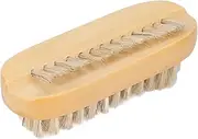 Nail Brush, Nail Hand Wash Cleaning Brush Double Sided Wooden Nail Brush Multifunctional Wooden Double Sided Nail with Natural Bristles Hand Nail Brush Nail Cleaning Brush